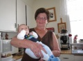 Amma Steina og R�bert Orri