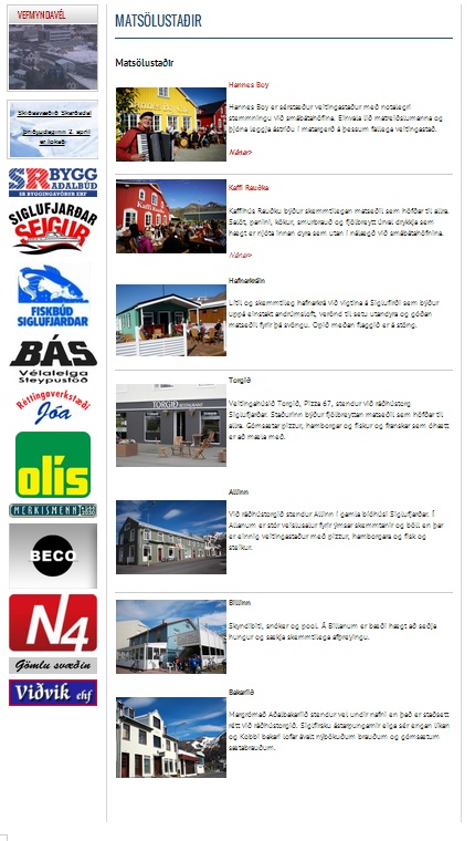 Upplýsingasíða ferðamála