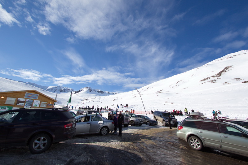 aðsoknarmet fallið í skarðinu