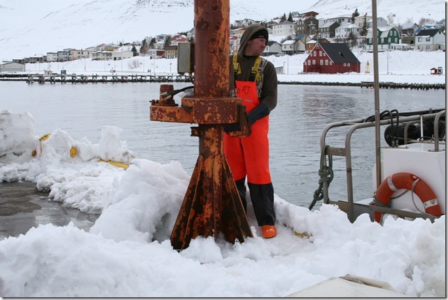 Slæmt aðgengi að löndunarkrönum