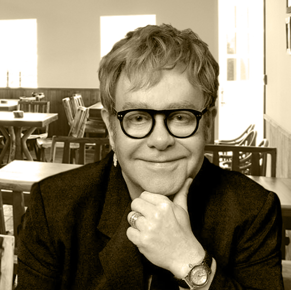 Elton John á Rauðku