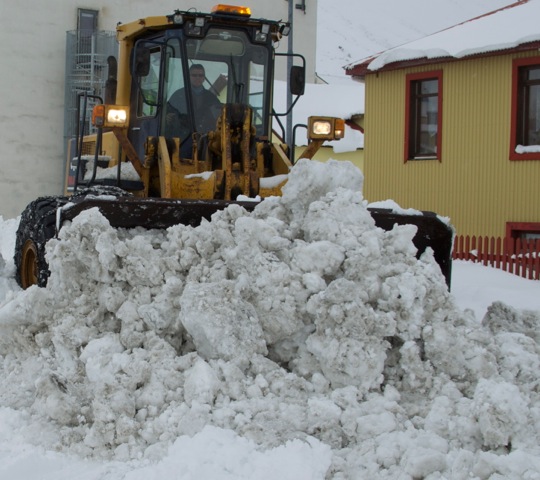 Gaman í snjónum