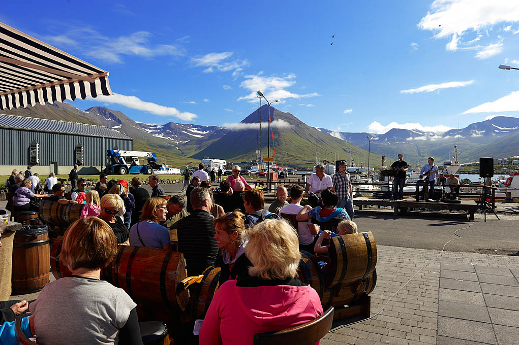 Á góðum degi við Rauðku