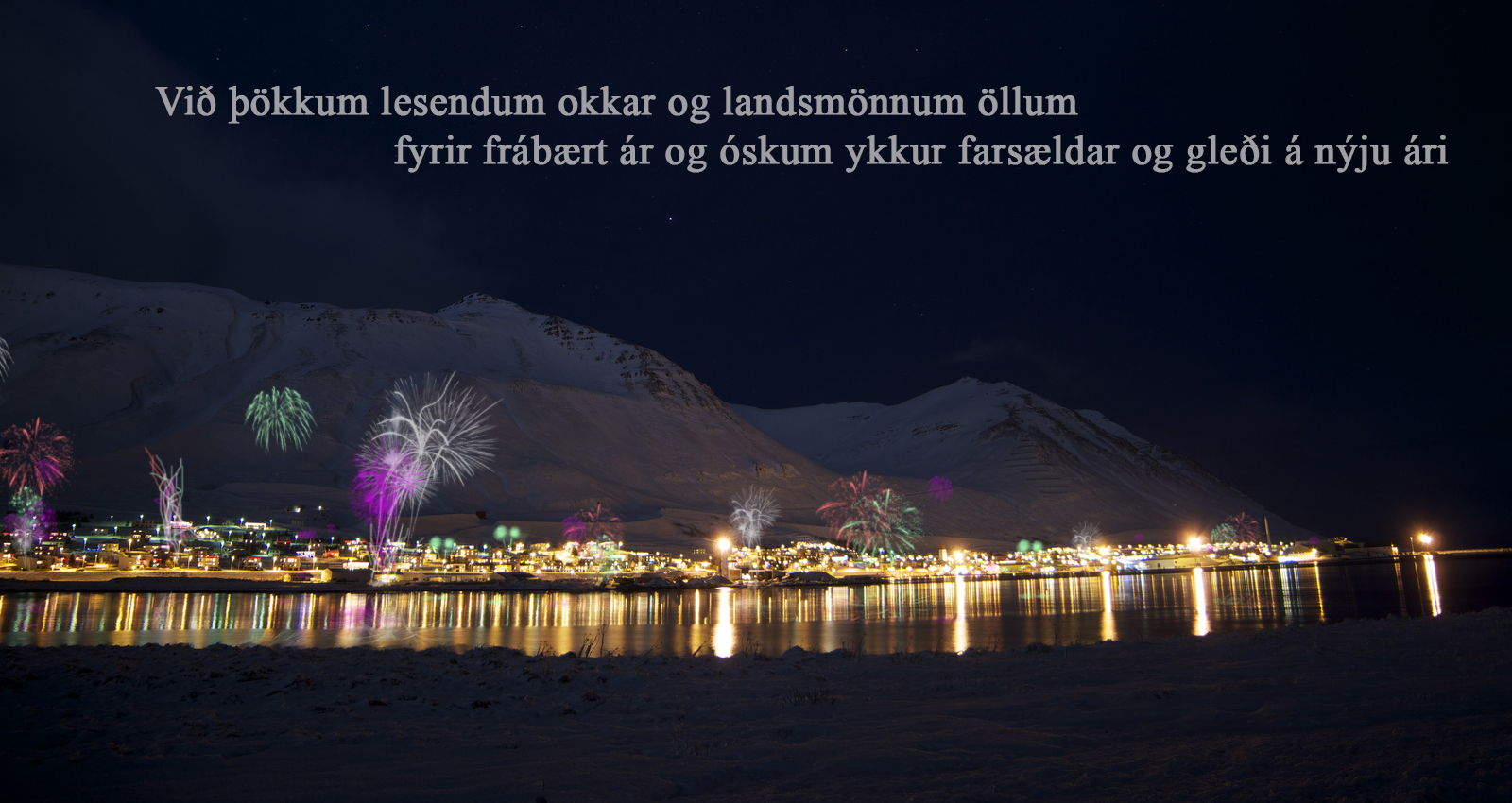 áramótakveðja