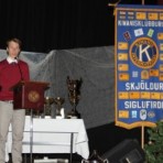 Ræðumaður kvöldsins - íþróttamaður Fjallabyggðar 2011 og 2012 - Sævar Birgisson
