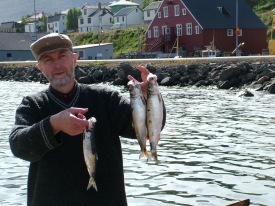 rlygur Kristfinnsson bjarlistamaur Fjallabyggar ri  2011. Ljsm. B. M.