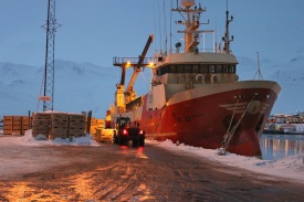 Mlaberg  Siglufjararhfn  morgun