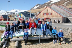 Annar bekkur Grunnsklans  lei  Grnu