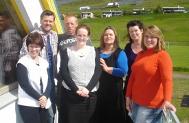 Starfsmenn Menntask�lans � Tr�llaskaga.