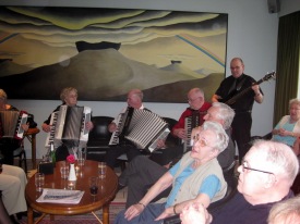 Spila� � �rkinni. Lj�smyndari; Sverrir Sveins