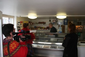 Uppt�kur � fiskb��inni