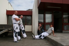 Doddi, Stebbi, Mark og Baldi n�jasti me�limur m�laragengisins