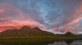 Siglufj�r�ur, panorama.