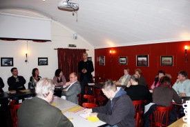 Kj�ts�pufundur � Allanum. Lj�smyndari; Finnur Yngvi Kristinsson