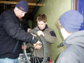 Rei�hj�ladagur Lions. Lj�smyndari; GK