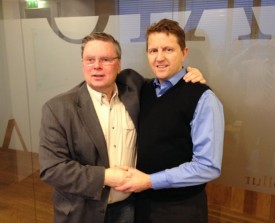 Gunnr Ingvason og Rbert Gufinnsson