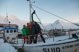 Kristin, Koranne, Sarah og Brian. Ljsmynd: Brian