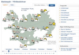 http://www.vedur.is/vedur/spar/stadaspar
