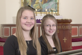 Slrn Anna og Sara Mara