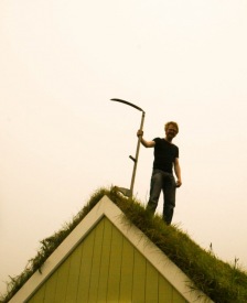 Ma�urinn me� lj�inn